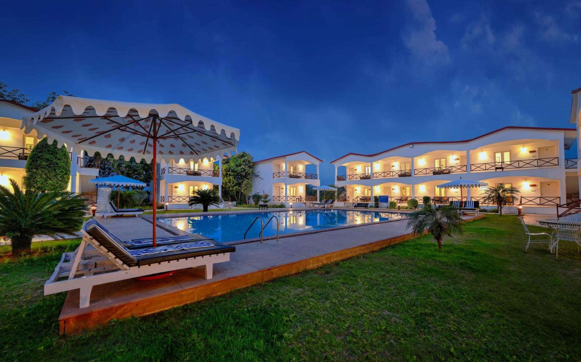 Tiger Den Resort Khilchīpur Exteriör bild